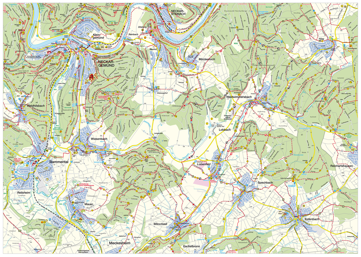 Wanderkarte Wiesenbach