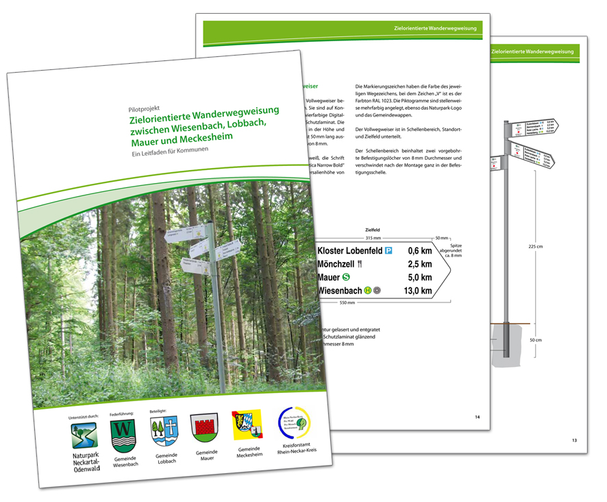 Leitfaden Wanderwegweisung
